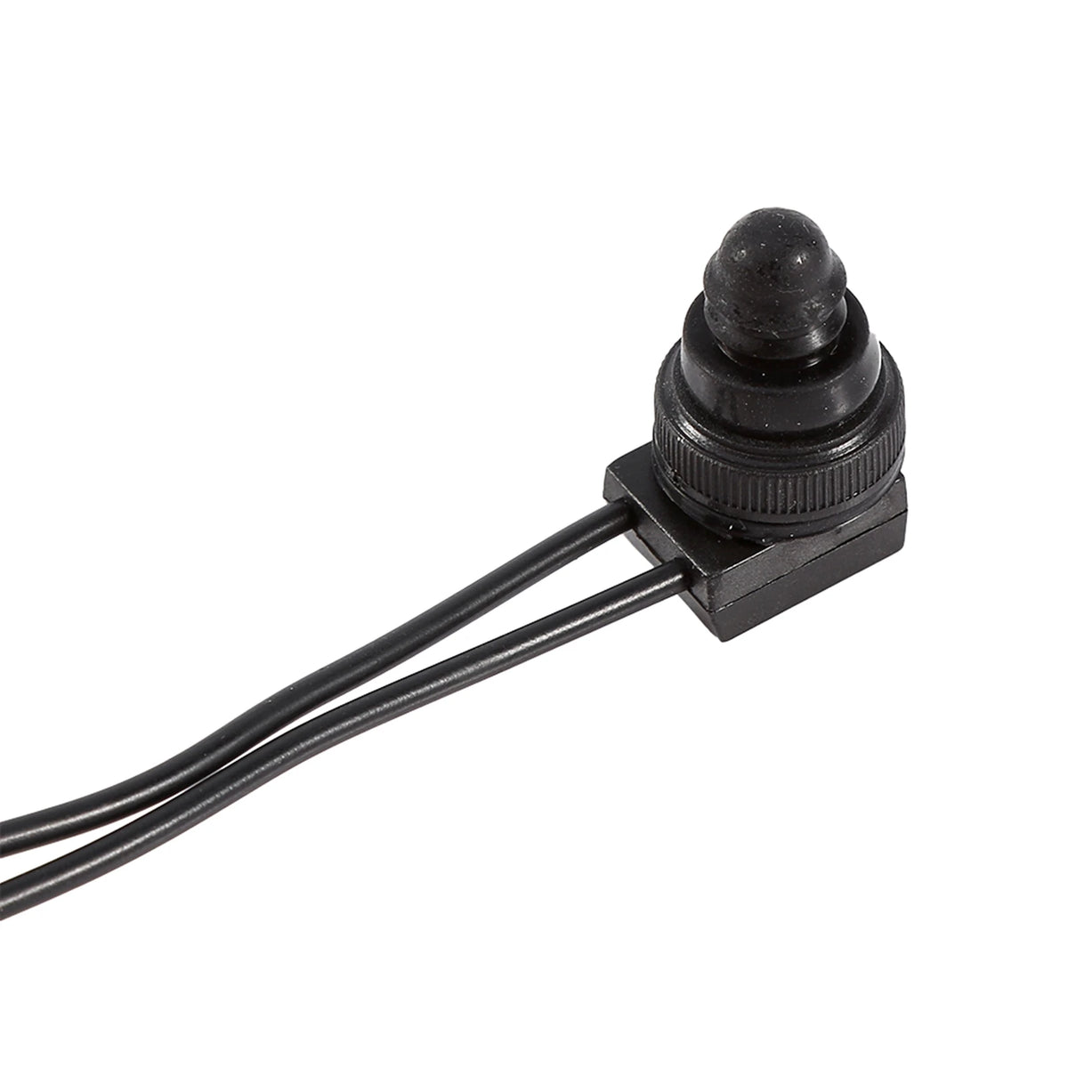 5Pcs 12V Waterproof Push Button On Off Switch with 4" Leads For Motorcycle Car - Automotive LED Light