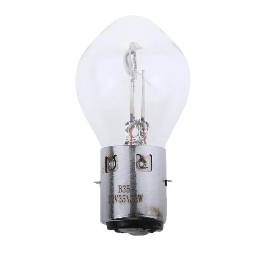 Quartz Glass Lamp H4 Halogen Bulb Motorcycle Headlight for E Marked Motorcycle Lighting and Safe - LED Motorcycle Light