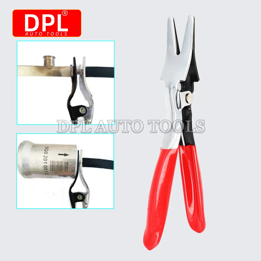 Automobile Tubing Oil Pipe Separation Clamp Joint Tightening Pliers Fuel Filters Hose Tube Buckl - Automotive LED Light