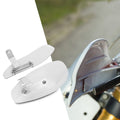 Universal Motorcycle Transparent Hand Guards Handguards Wind Deflector Protectors For Yamaha For - Automotive LED Light
