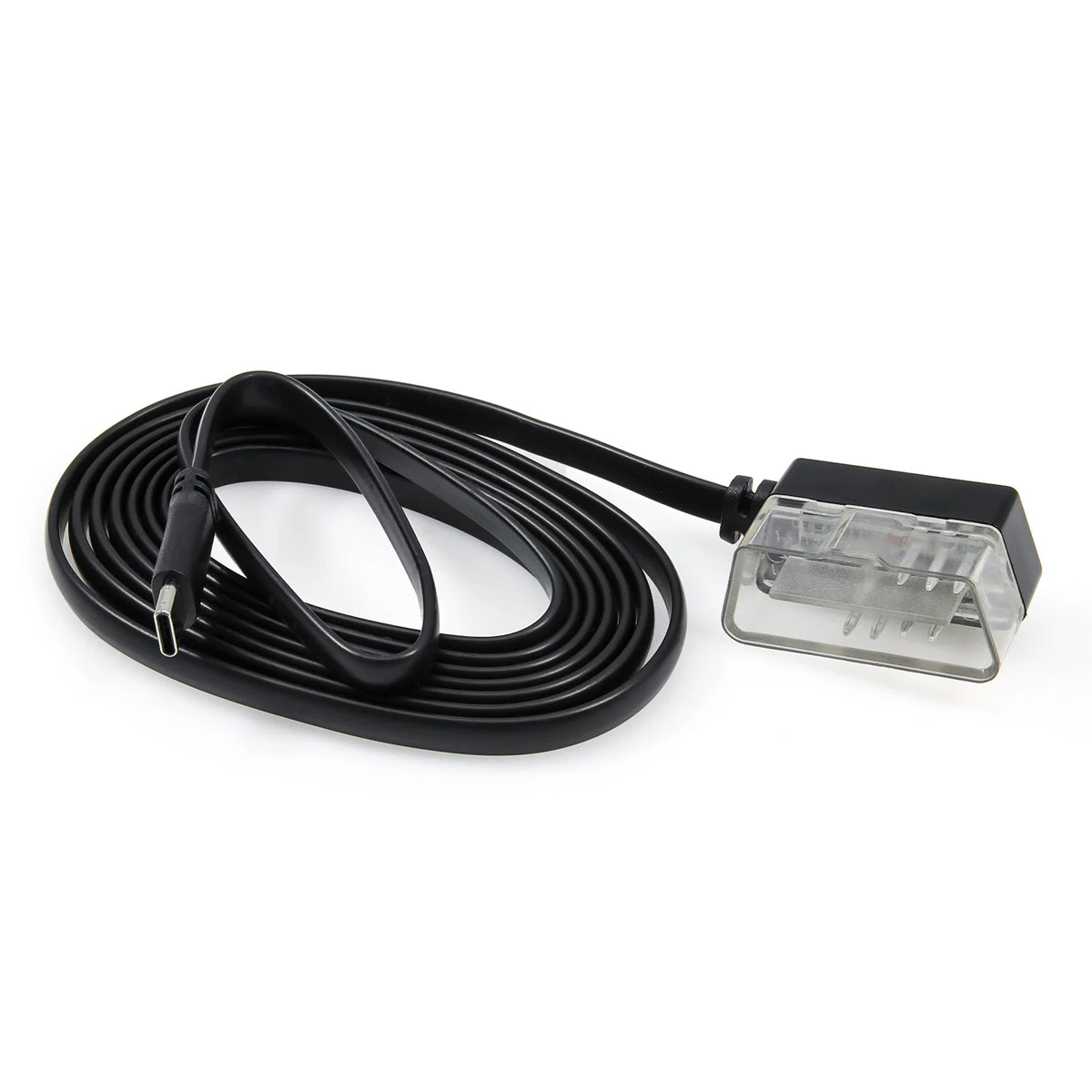 1.8M Obd2 Cable Wire Fit P24 P10-Pro Car Head Up Display Cable Type-C Connecting for P10 P24 - Automotive LED Light