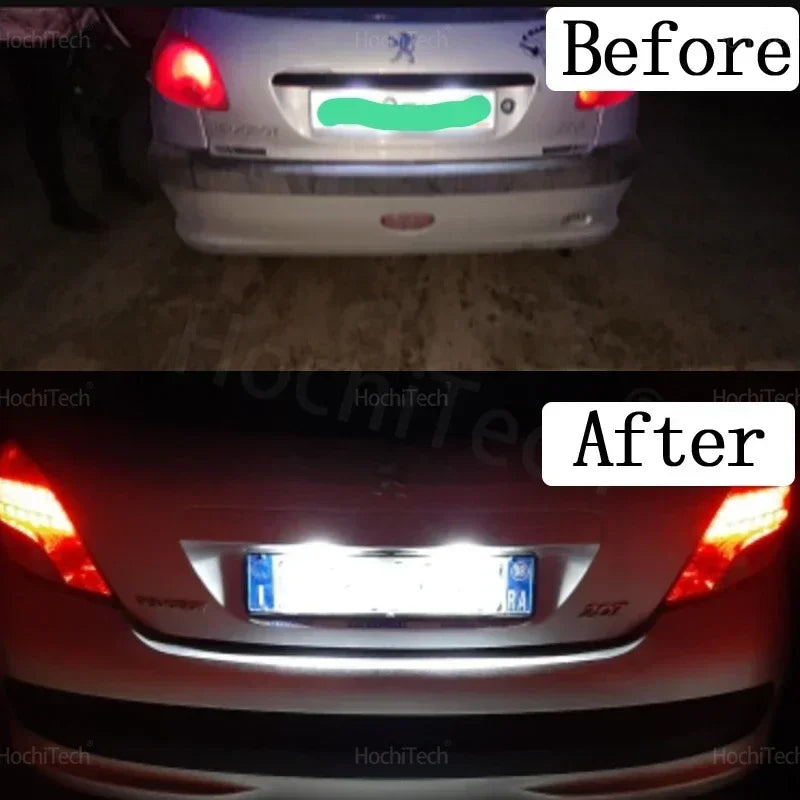 For Peugeot 206 207 307 308 407 5008 Partner Citroen C3 C4 C5 1 Year Durable LED for Peugeot C4 C3 C5 - Automotive LED L