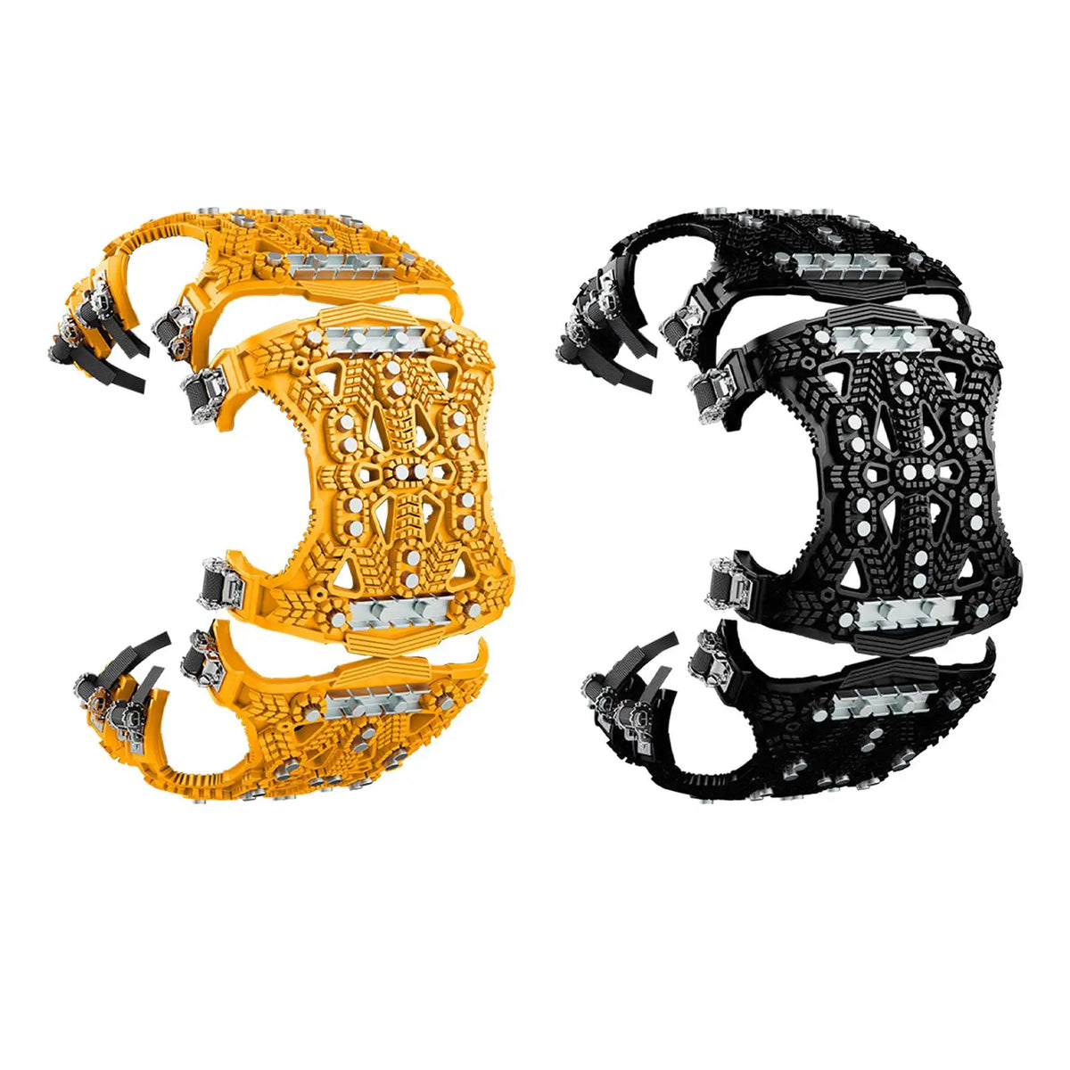 Vehicle Car Tyres Anti Slip Snow Chain Easily Mount Winter Security Chain Portable for SUV Truck - Automotive LED Light