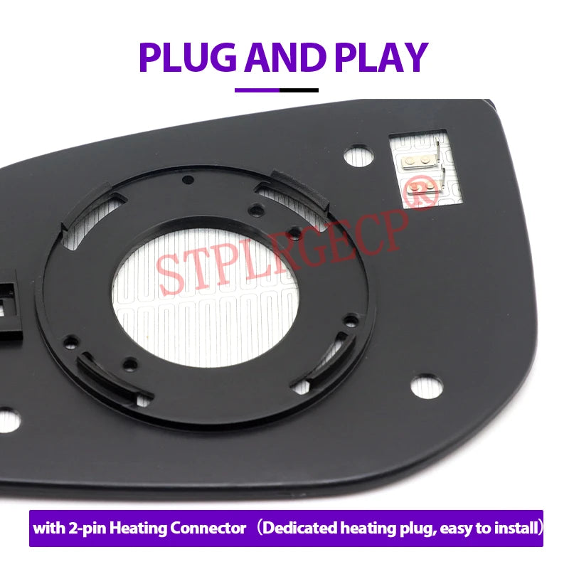 Stplrgecp Car Passenger Driver Side Left or Right Door Side Heated Wing Mirror G for Hyundai I20 I10 - Automotive LED Li