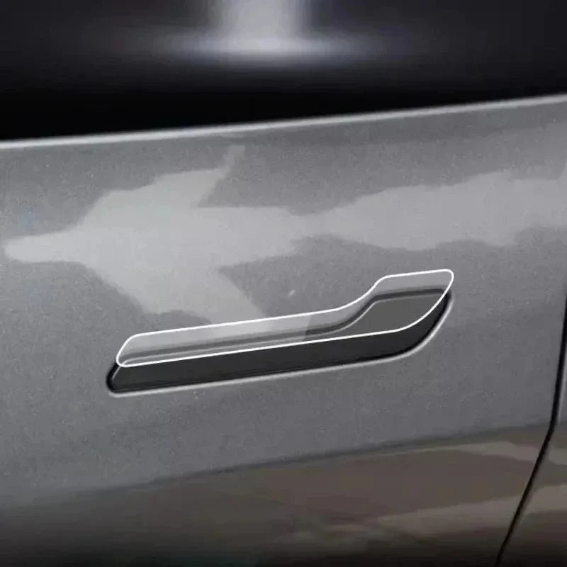 4PCS Car Door Handle Protector Stickers Anti-Scratch Car Door Handle Cover Guard Door Handle Wra - Automotive LED Light
