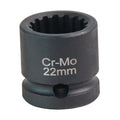 Camshaft Sleeve Socket 1/2" Drive, Portable, Sturdy, Compact, 22mm 16 Points Eng for BMW B58 B48 B38 - Automotive LED Li