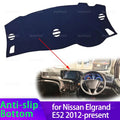 For Nissan Elgrand E52 2012-present Car Dashboard Cover Protective Pad Dash Boar for Nissan E52 - Automotive LED Light