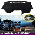 Anti-Slip Dashboard Cover Protective Pad Car Accessories Sunshade Carpet for Honda Accord 7 2003 - Automotive LED Light