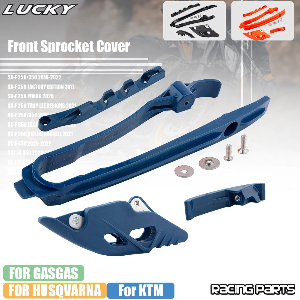 Motorcycle Chain Slider Kit Chain Guard Guide For KTM SX SXF XC XCF XCFW EXC 125 250 350 300 450 - Automotive LED Light