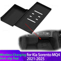 Wireless Charging Silicone Pad For Kia Sorento MQ4 2021-2023 2024 2025 Central C for Kia MQ4 2021-2023 - Automotive LED