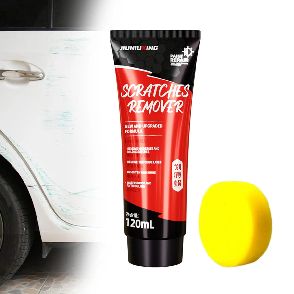 Car Scratch Repair Paste 120ml Paint Care Polishing Scratches Repairing Swirl Remover Coating Re - Automotive LED Light
