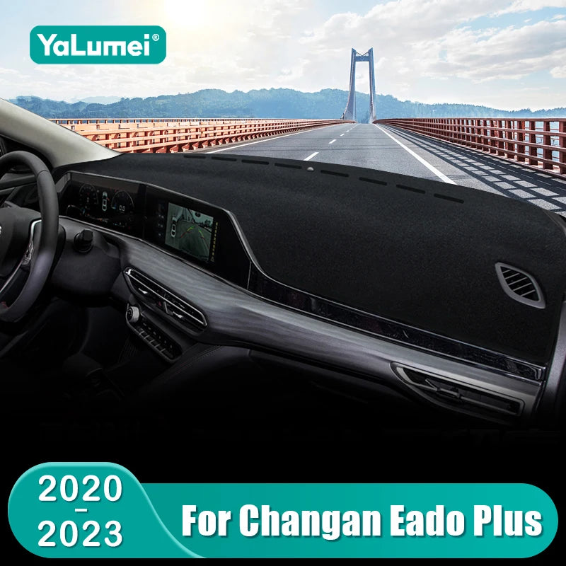 For Changan Eado Plus 2020 2021 2022 2023 Car Dashboard Mat Sun Shade Instrument Desk Non-slip C - Automotive LED Light