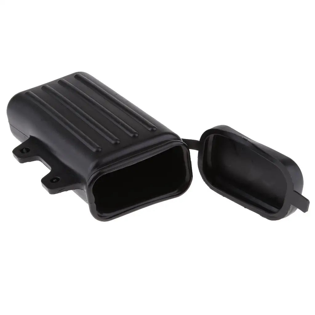 Portable Motorcycle Tool Kit Storage Box Durable Plastic Holder for Suzuki DR250 TW200 Off Road - Automotive LED Light