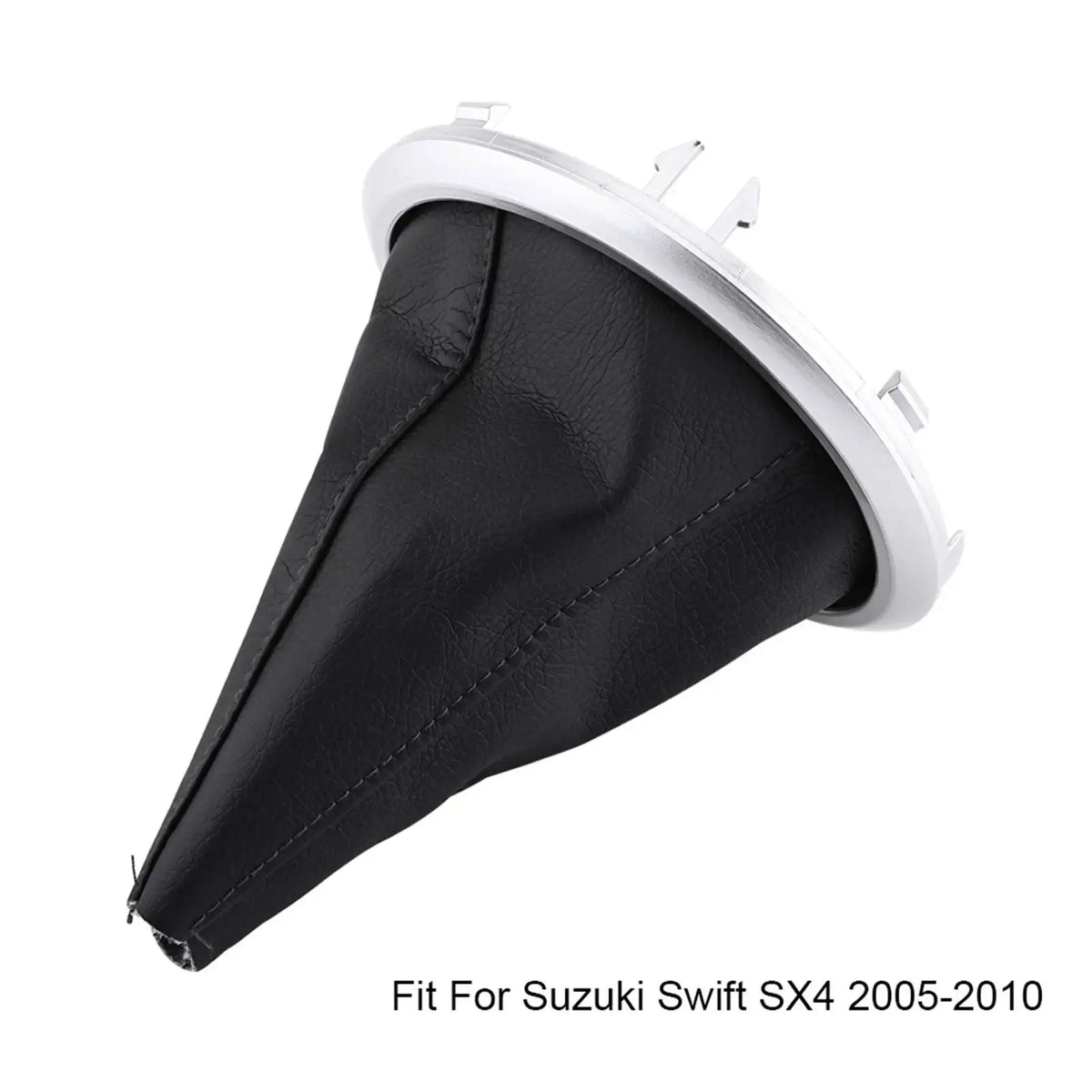 Car Black Manual Transmission Shift Lever Frame Boot Cover Fit For Suzuki Swift  for Suzuki SX4 - Automotive LED Light