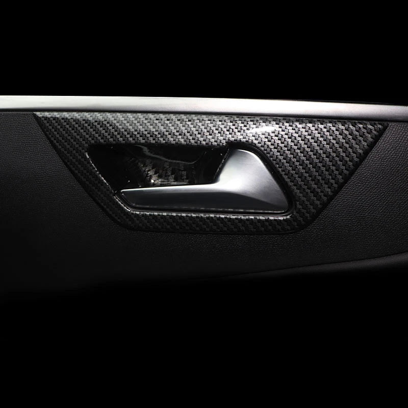 For Peugeot 3008 5008 GT 2017 2018 2019 2020 2021 2022 2023 Hybrid Car Inner Door Bowl Handle Fr - Automotive LED Light