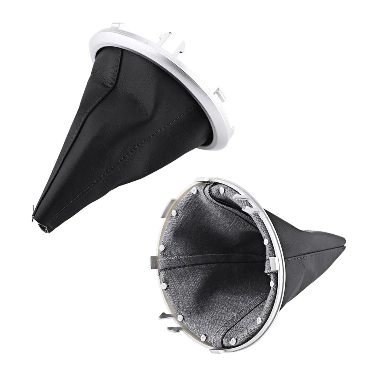 Car Black Manual Transmission Shift Lever Frame Boot Cover Fit For Suzuki Swift  for Suzuki SX4 - Automotive LED Light