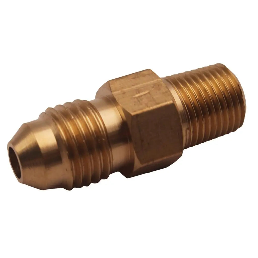 Universal NPT Adaptor Oil Gas Adapter Brass Fitting Firm Connection Joint for Professional Fuel  - Automotive LED Light