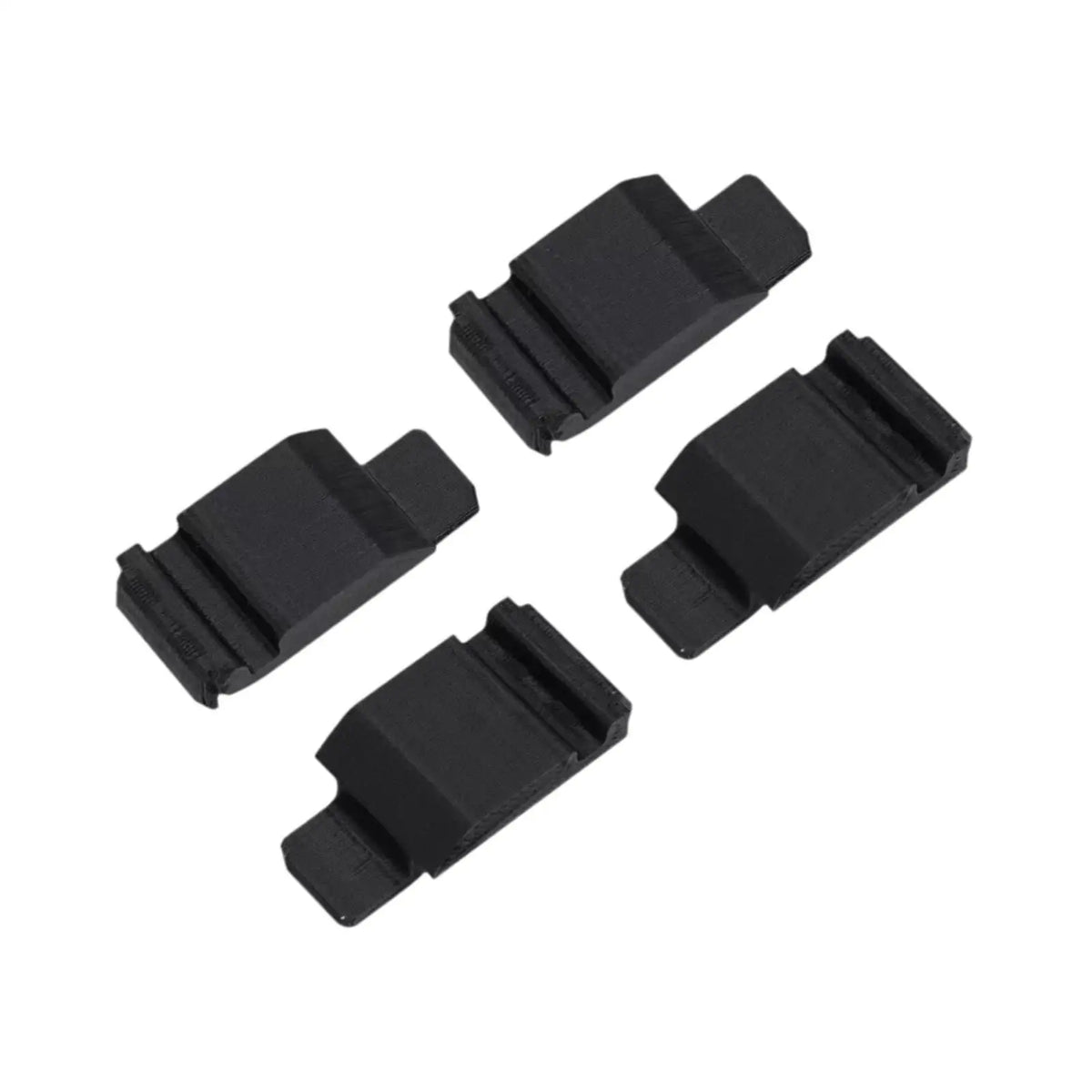4 Pieces Door Lock Striker Kit 1237200104 Replaces Accessory Professional 1237200204 Rubber Fix  - Automotive LED Light