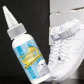 All-Purpose Cleansing Cream Stains Remover White Shoes Cleaning Cream Shoes Whitening with Wipe  - Automotive LED Light