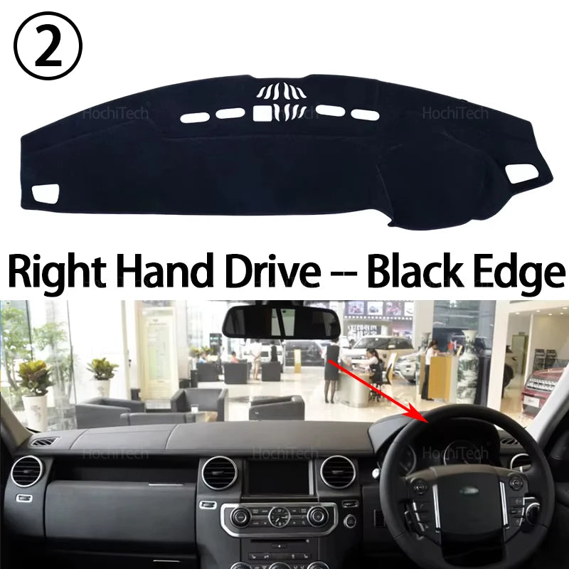 For Land Rover Discovery 3 4 2005-2016 LR3 LR4 High Quality Dashboard Mat Dashma for Land Rover LR4 LR3 2005-2016 - Auto