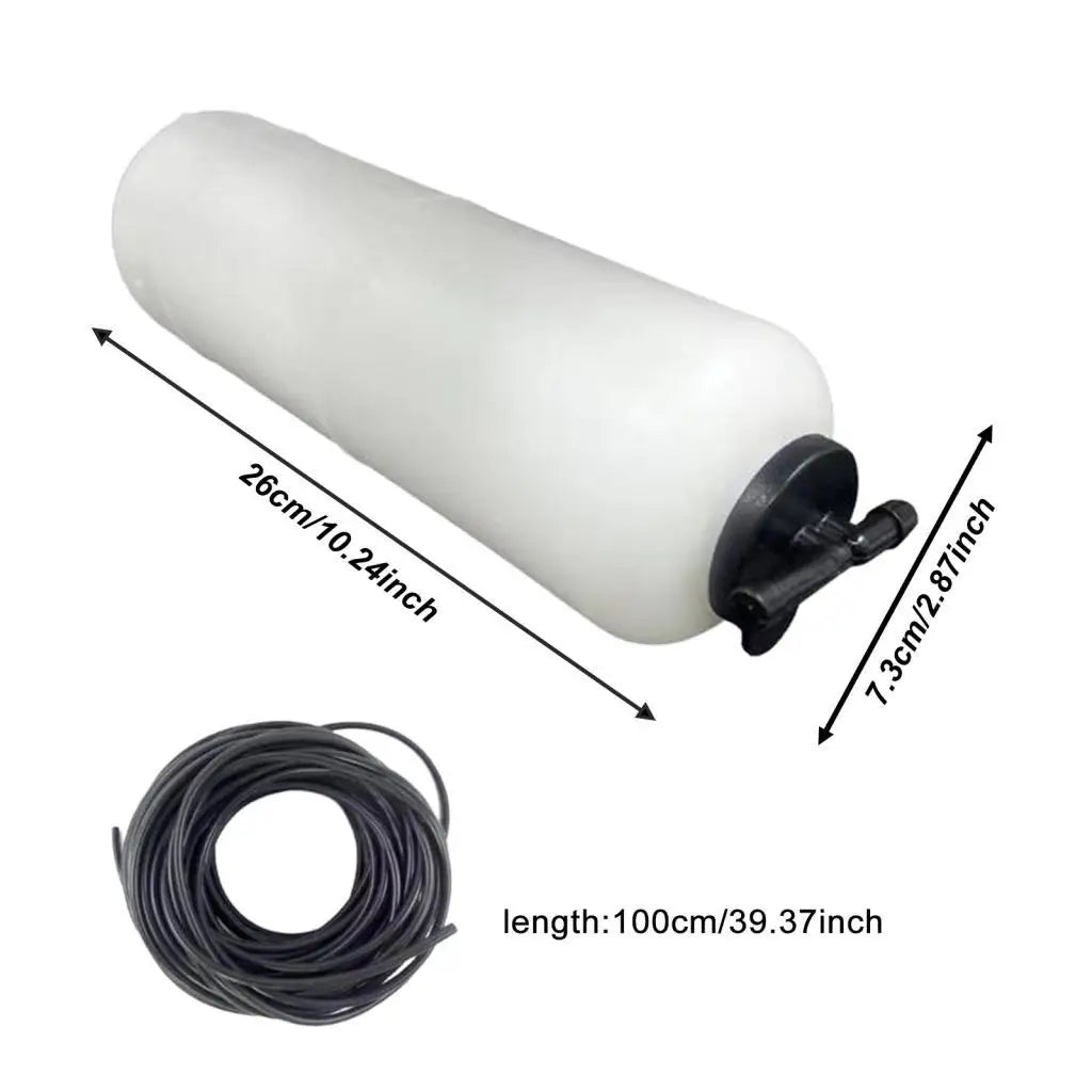 Overflow Tank PP Plastic Reserve Expansion Coolant Tank Excavator Parts Leakproof Efficient Cool - Automotive LED Light