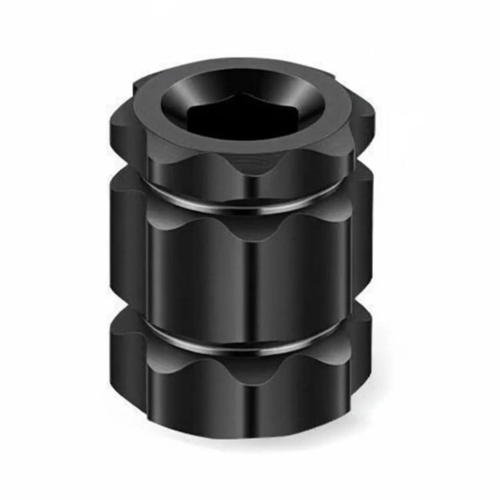 Crank Sleeve Wrench Lightweight CNC Machined Bicycle Crank Cap Remover Tool for Mountain and Roa - Automotive LED Light