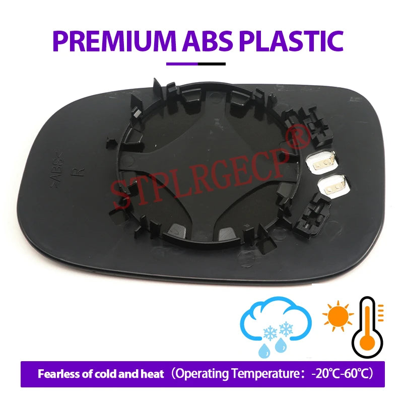 Stplrgecp Passenger Side Driver Side Left or Right Door Side Heated Wing Mirror  for Volvo V50 V70 S60 - Automotive LED