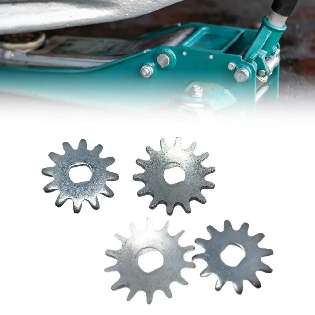 2Pcs 3T/4T Horizontal Jack Gear Easy to Install Heavy Duty Repair Fittings for Vehicle Repairing - Automotive LED Light
