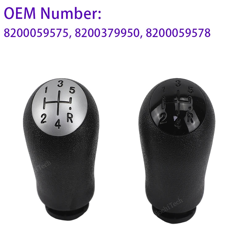 Gear Shift Knob for Renault Clio 3 Twingo 3 MK3 Laguna 2 Modus Dacia Dokker Dust for Renault MK3 - Automotive LED Light
