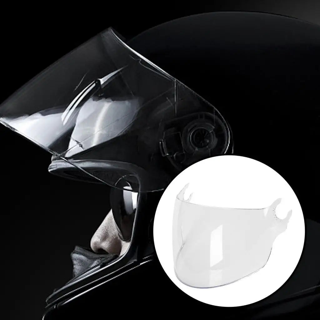 Full Face Flip Up Visor Lens PC Bubble Windscreen Replacement Helmet Accessories for OF - Automotive LED Light