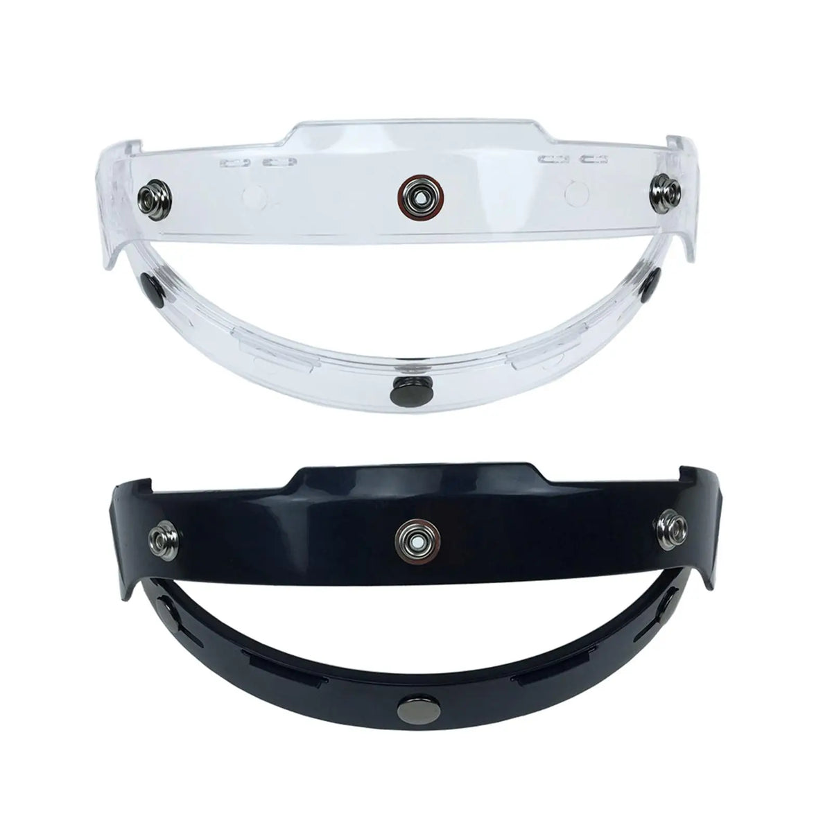 Protective Gear Helmet Flip Up Base Adapter Plastic for Motorcycle Face Shield 3 Snap 3 - Automotive LED Light