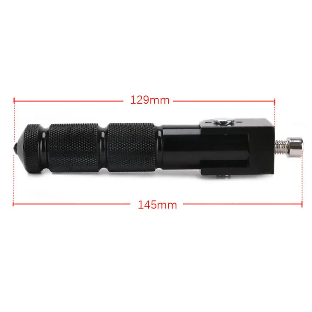 2 Pcs M8 Universal Motorcycle Motor Bike Folding Footrests Footpegs Foot Rests Pegs Rear Pedals  - Automotive LED Light
