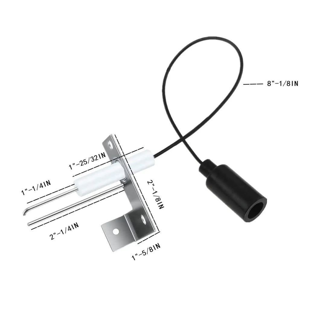 Spark and Sensor Electrode 93868 2 Prong Water Heater Igniter Electrode for RV W for GC10A G10 - Automotive LED Light