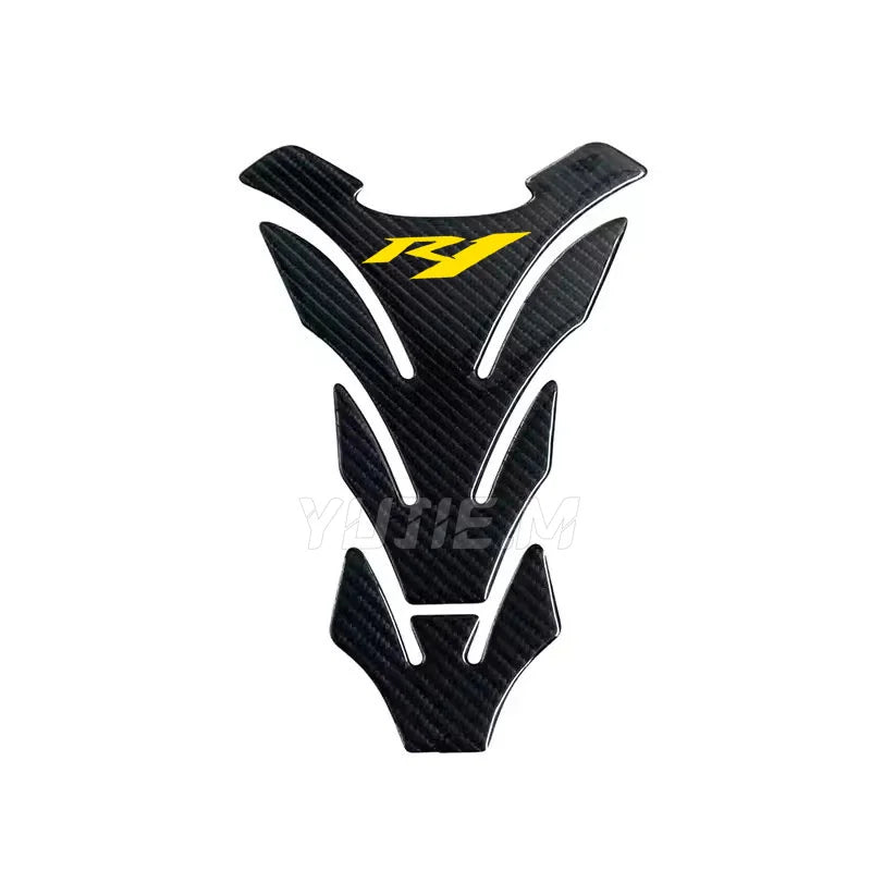 3D Motorcycle Fuel Tank Cap Sticker Pad Protector Upper Clamp Decal For YZFR1 YZ for R1M R1 - Automotive LED Light