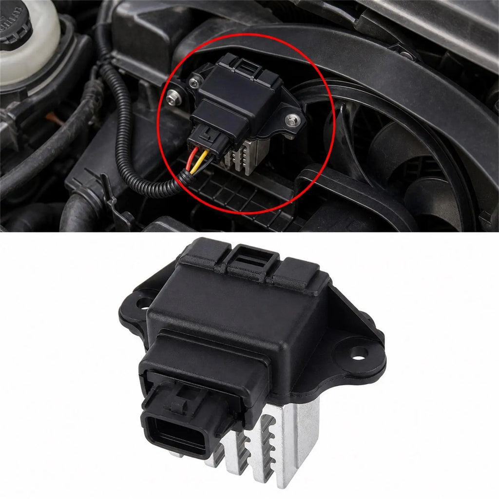 Radiator Fan Motor Relay Resistor Replacement Cooling Blower for Citroen C2 C3 D for Peugeot DS3 C3 C2 - Automotive LED