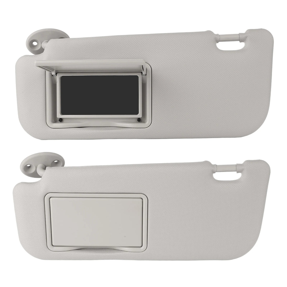 Car Sun Visor Left Driver Side Gray Durable High Hardness Sun Visor with Vanity Mirror Replaceme - Automotive LED Light