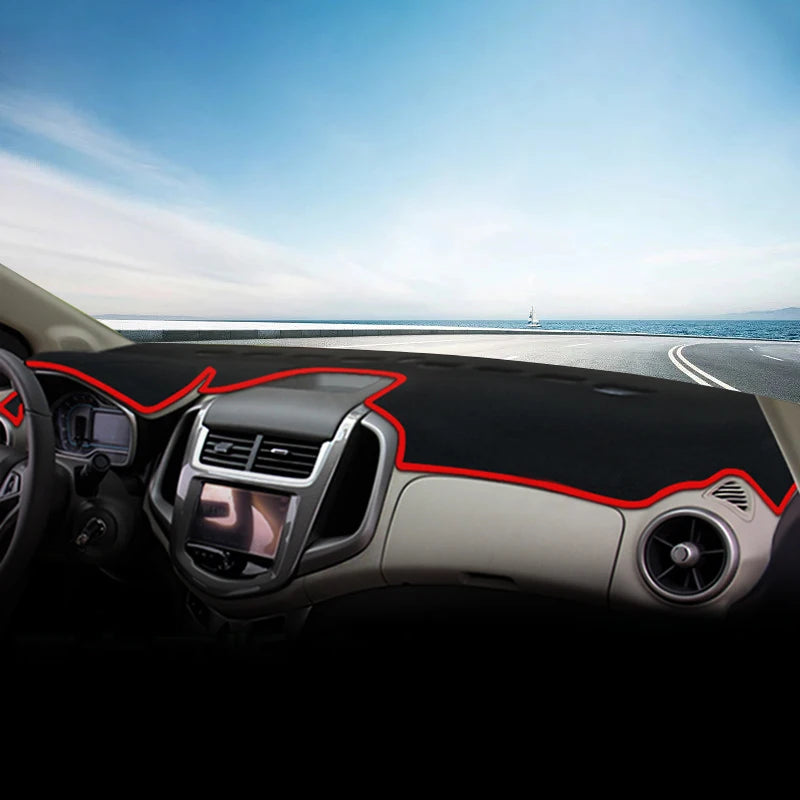 For Chevrolet Sonic / Aveo 2016 2017 2018 2019 2020 Car Dashboard Sun Shade Cover Instrument Des - Automotive LED Light