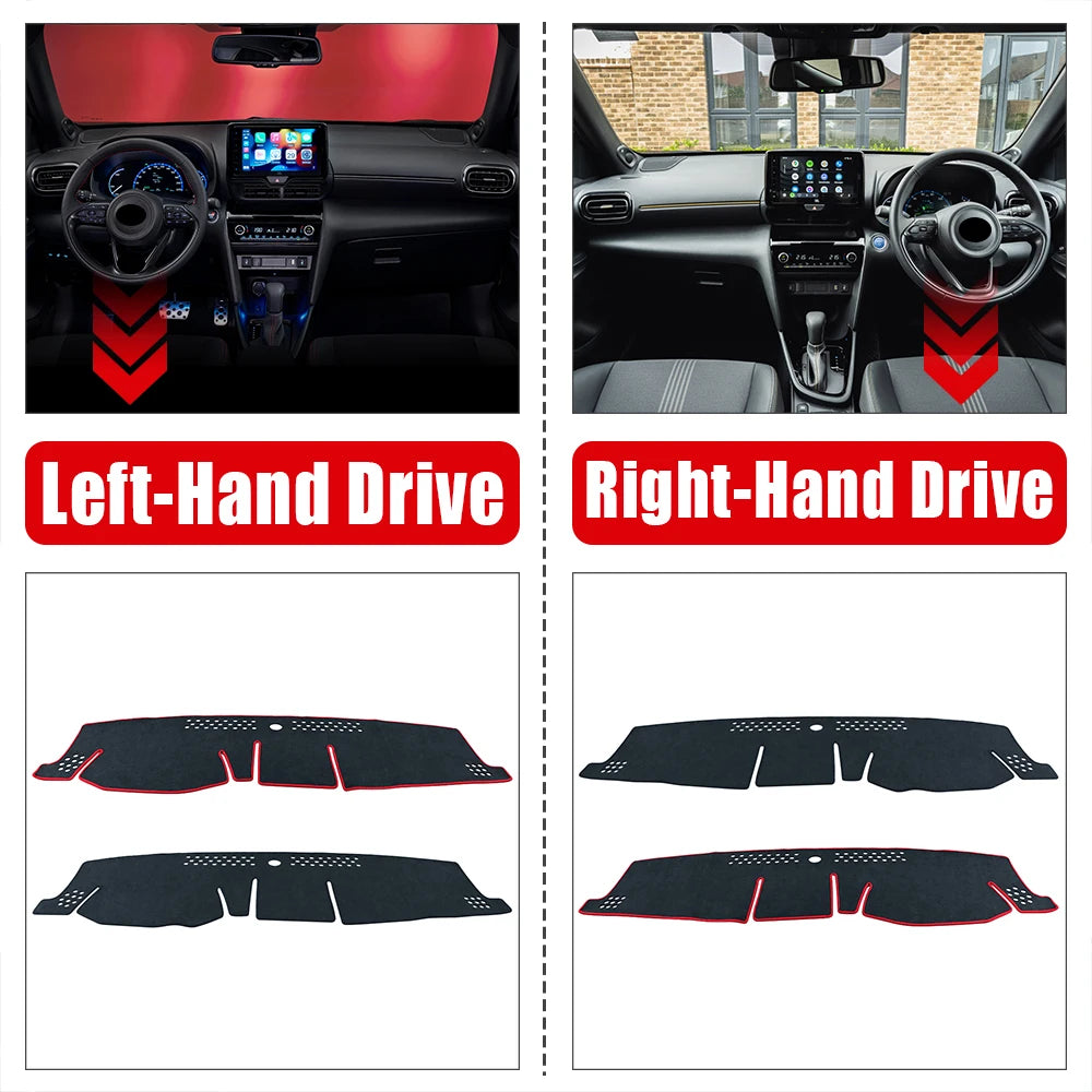 For Toyota Yaris Cross XP210 2020 2021 2022 2023 2024 Car Dashboard Cover Instrument Desk Sun Sh - Automotive LED Light