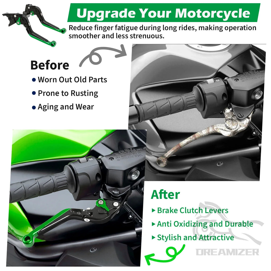 For Kawasaki Z650 2017-2025 Z900 2017-2024 CNC Motocycle Integrated Effort-savin for Z650 Z900 2017-2025 - Automotive LE