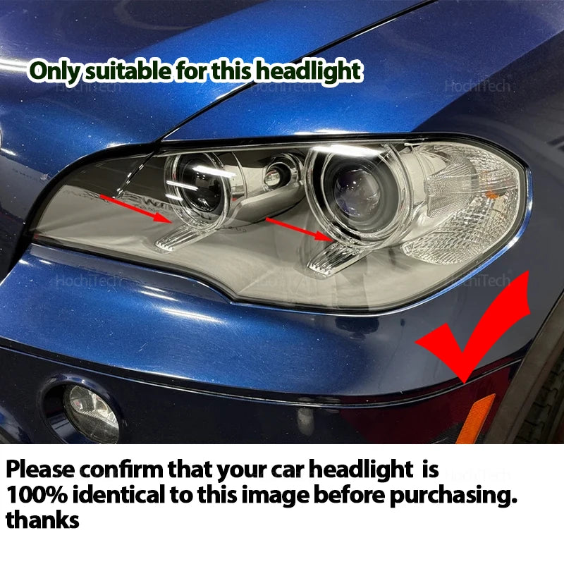 Lemon Yellow Daytime DRL Light Driving LED Angel Eye Maker Light Diode Board Chi for BMW E70 X5 - Canbus LED Headlight B