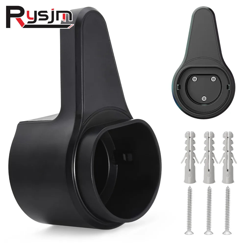 EV Charger Holder Holster Dock Wall-Mount For Electric Vehicle Cars Type 2 Charging Cable Extra  - Automotive LED Light