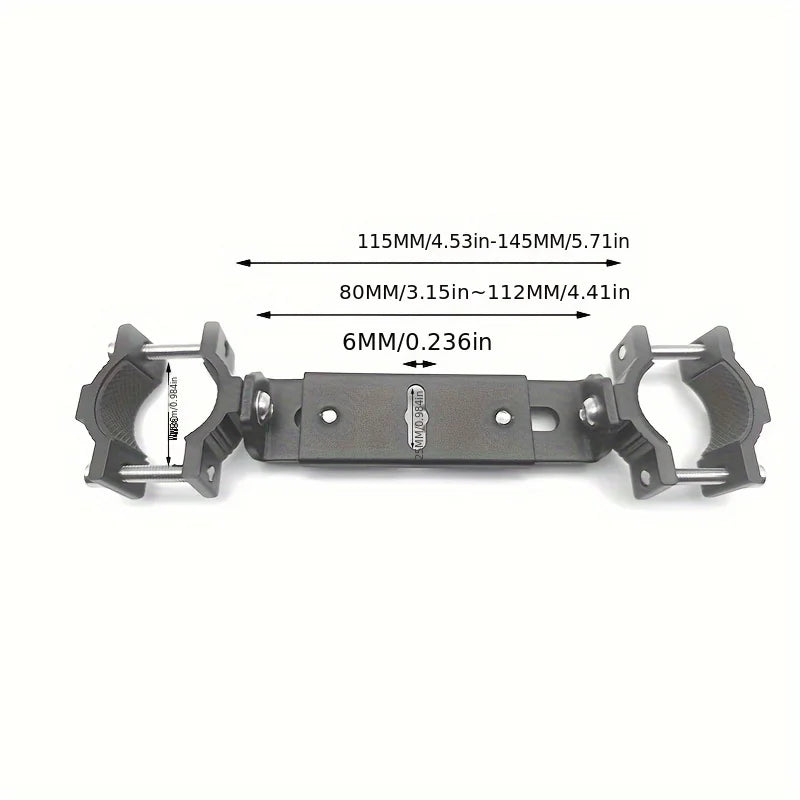Scalable motorcycle universal spotlight bracket fixture bumper bumper bumper bumper headlight tu - LED Motorcycle Light