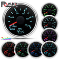 HD 7 Colors Backlight 0~5Bar 0~75PSI 0-10Bar 0-150PSI Oil Pressure Gauge 52MM Oil Press Meter Se - Automotive LED Light