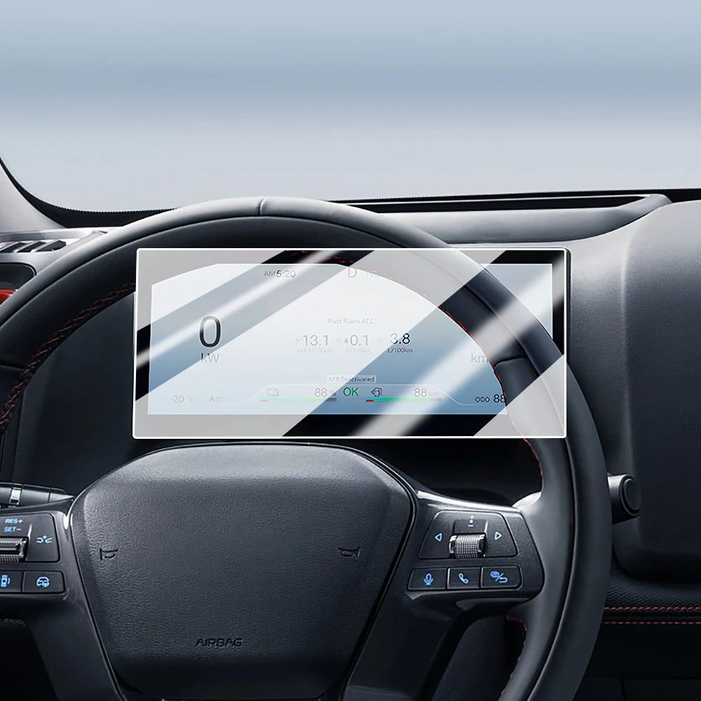 For BYD Shark 6 2024 2025 2026 Car Tempered Glass Protector Film Navigation Dashboard Display Sc - Automotive LED Light