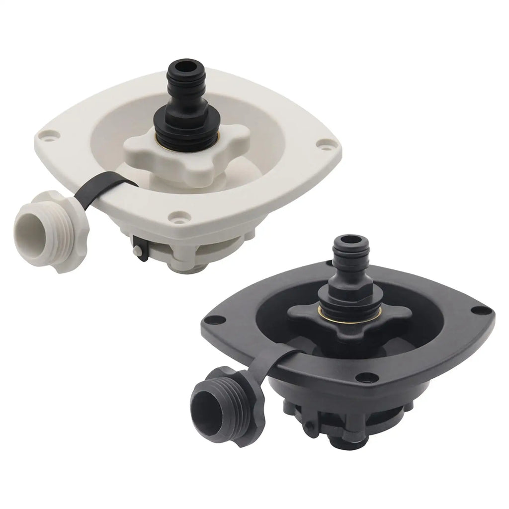 RV City Water Fill Inlet Equipment Leak Proof Water Fill Inlet Built in Check Valve for RV Car T - Automotive LED Light