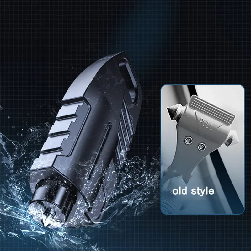 2-in-1 Car Seat Belt Cutter Knife Emergency Car Window Breaker Safety Hammer Multifunction Lifes - Automotive LED Light