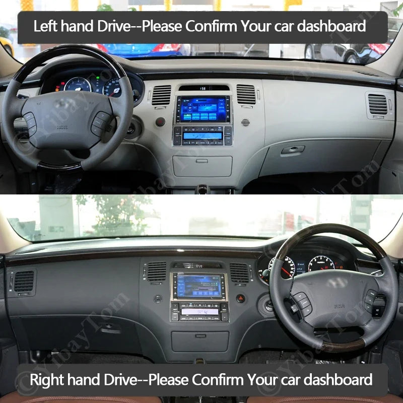 For Hyundai Grandeur Azera 2006 ~ 2011 Dashboard Cover Pad Protective Car Access for Hyundai 2006-2011 - Automotive LED