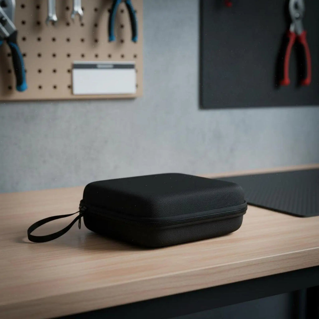 Rubber Lifting Pad Storage Bag Tailored Car Accessory Shockproof for Garage - Automotive LED Light