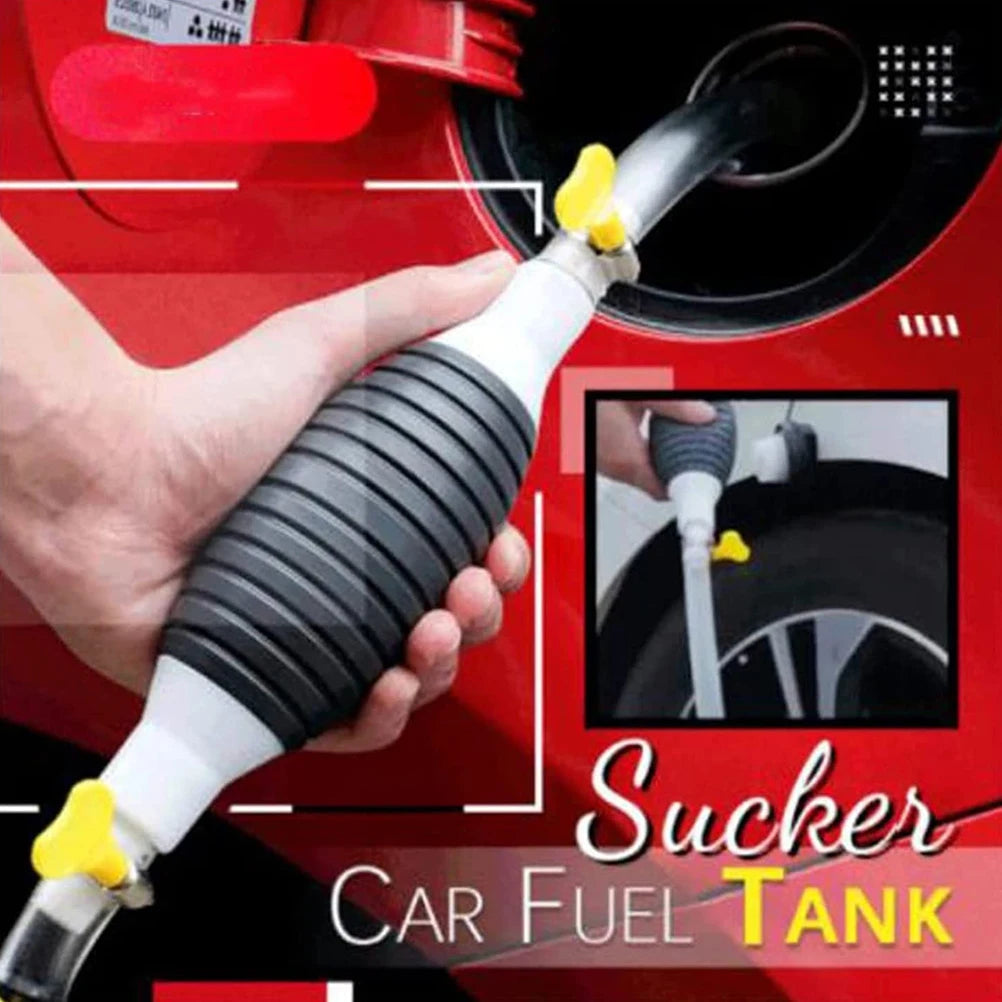 Multifunction Liquid Sucker Water Pump Oil Pump Liquid Fuel Transfer Siphon Pump for Gasoline Di - Automotive LED Light