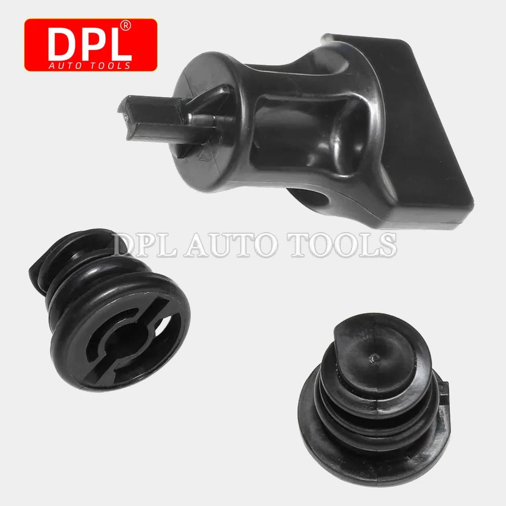 3 Packs 06L103801 Oil Drain Plugs with Oil Drain Plug Removal Tool for Volkswagen 1.8L 2.0L and  - Automotive LED Light